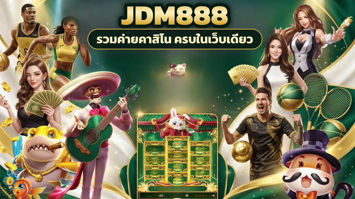 ภาพปกบทความ jdm888 เกมใหม่ก่อนเกมเดิม ลองสล็อตที่ไม่คุ้นแล้วค่อยกลับความสนุกที่ชอบ